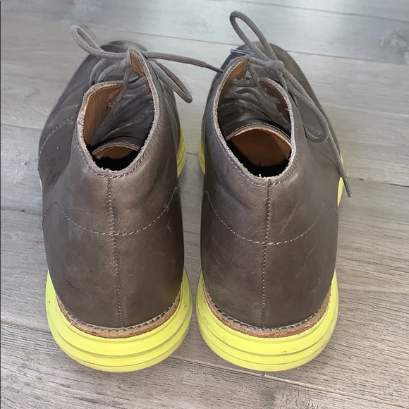 Cole Haan Grey/Brown Grand.os Chukka Boot Size 11 - Picture 5 of 10